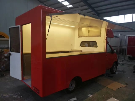 Camionetto per cucina mobile personalizzato Pizza Torta Colazione Carrozzina mobilita