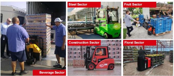 Stacker elettrico per pallet ad alta efficienza 1.5 t 17