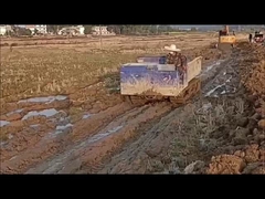 3 tonnellate Trail Dumper Full Hydraulic Crawler Carrier Crawler Mini Transport Dumper In vendita