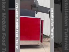 The Installation Tutorial of Mobile Food Trailer