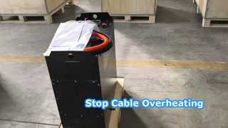 batteria al litio del carrello elevatore