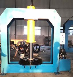 Compatto TP120 Forklift Tire Press Machine 380V con certificazione CE per pneumatici industriali solidi