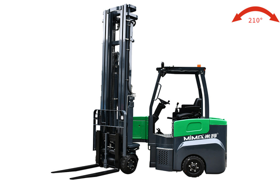 Mini piccole piattaforme elettriche stacker forchetta 2 tonnellate
