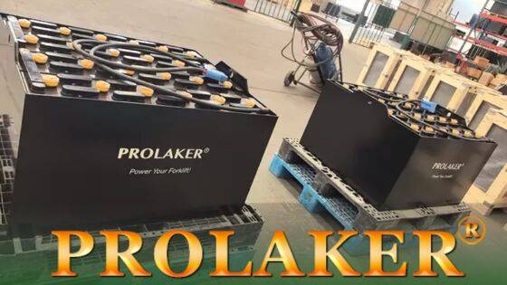 Batteria di trazione al piombo-acido ricaricabile ad alte prestazioni per carrelli elevatori 48v 5PZS625 per Hyter R30XMS2