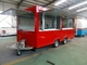 Food trailer Coffee Hot Dog Food Carts con cucina completa, Mobile Ice Cream Food Trailer