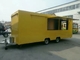 Camionetto carrato mobile per la produzione di gelati, ciambelle, pizza e hamburger