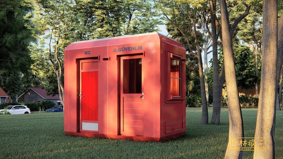 Apparecchio di toilette mobile personalizzabile per eventi all'aria aperta e cantieri