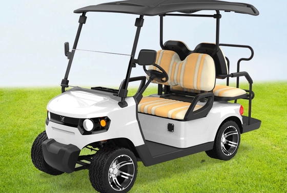Carro da golf a 4 posti tutto terreno utilizzato Cina Veicolo elettrico Golf Trolley