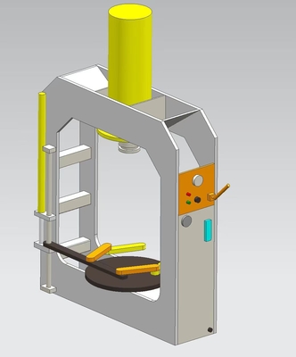TP160 per carrelli elevatori industriali con telaio in acciaio