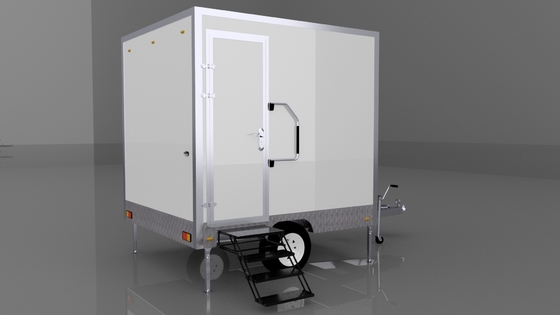 Prezzi accessibili Funzionale e personalizzabile Mobile Single Shower Trailer Outdoor Luxury Bathroom Toilet