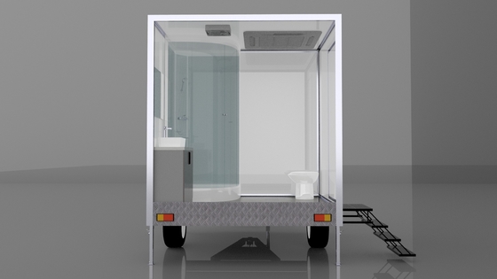 Prezzi accessibili Funzionale e personalizzabile Mobile Single Shower Trailer Outdoor Luxury Bathroom Toilet