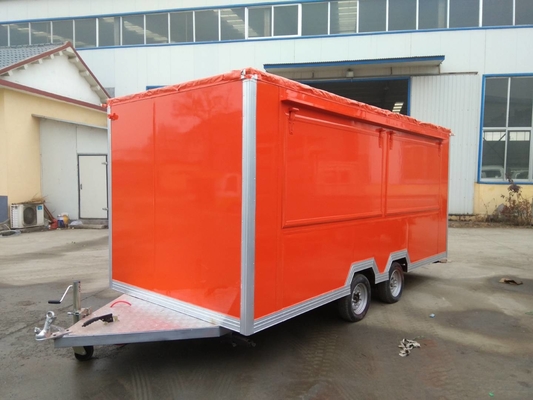 Camionetto alimentare elettrico in acciaio inossidabile personalizzato per un servizio alimentare conveniente
