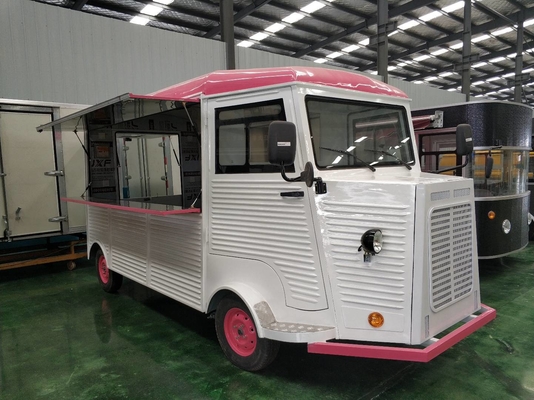 Affordable Citroen Trolley Truck Full Equipped Trailer Food Movable Trailer con Power latte negozio di tè birra bar