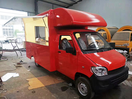 Prezzi accessibili per la circolazione stradale, camper alimentare personalizzato, camper mobile per bar e ristorazione, carrello da caffè Certificato CE