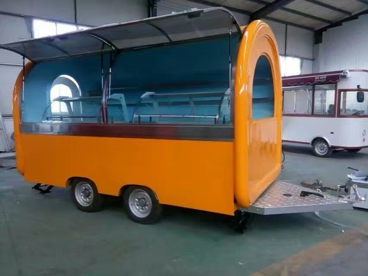 Prezzi accessibili 2024 rimorchi alimentari rimorchi alimentari mobili personalizzati di alta qualità Snack stand aziendale