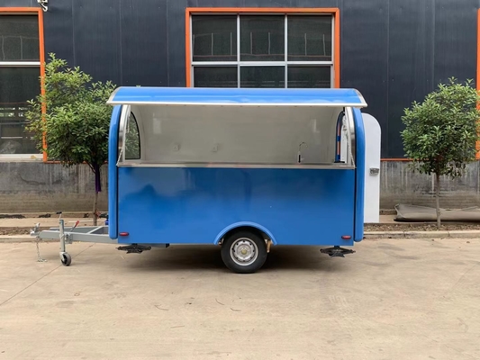 Affidabili rimorchi alimentari stradali 2024 rimorchi alimentari mobili Customized Snack stand