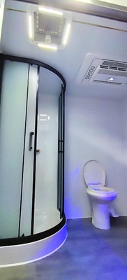GT-3SS Temporaneo di igiene mobile bagno trailer lusso