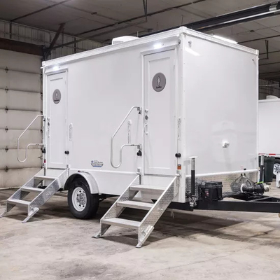 GTT-4S Luxury Mobile Toilet Trailer Outdoor weeding Customized Toilet Trailer Produttore