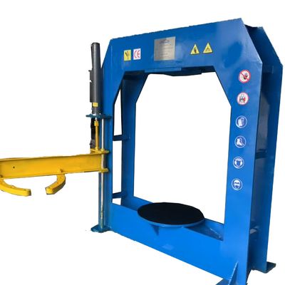 LAKER TP-E160 Pressa per pneumatici pieni per impieghi gravosi da 160 tonnellate con motore da 7,5 KW per la sostituzione di pneumatici per carrelli elevatori