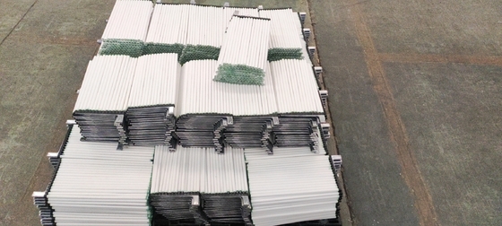 Durabile giallo/bianco parti della batteria del carrello elevatore tubolare separatore della batteria Guantlet con certificazione CE