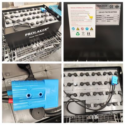 Batteria di trazione per carrello elevatore VSDX565MH TCM FB25-7 per un'esperienza di ricarica del motore fluida