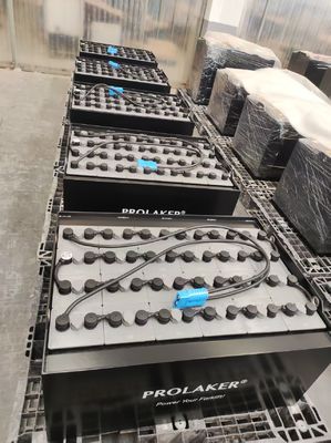 Batteria al piombo acido 48V 6PZS480 per carrelli elevatori CAT