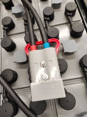 Batteria di trazione al piombo-acido ricaricabile ad alte prestazioni per carrelli elevatori 48v 5PZS625 per Hyter R30XMS2