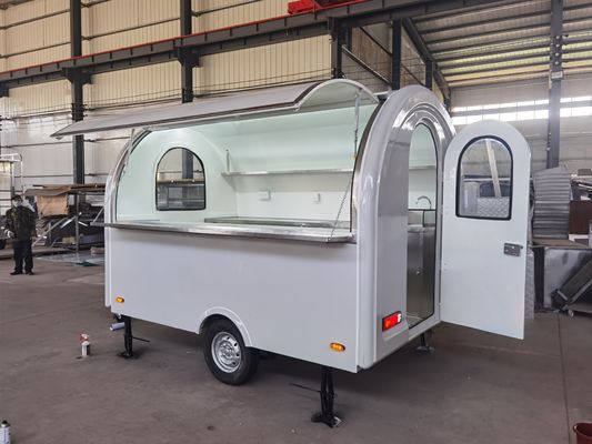 Multifunzionale Outdoor Mobile Food Trailer per barbecue di strada o fast food