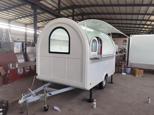 Multifunzionale Outdoor Mobile Food Trailer per barbecue di strada o fast food