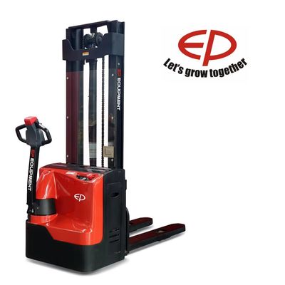 Stacker elettrico per pallet ad alta efficienza a carico di 1,5 t