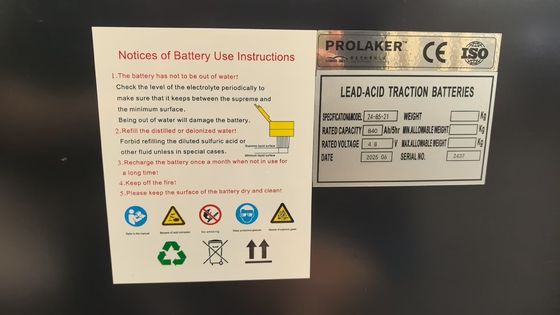 OEM 24-85-21 Batteria a piombo acido 48V 840Ah Trifase
