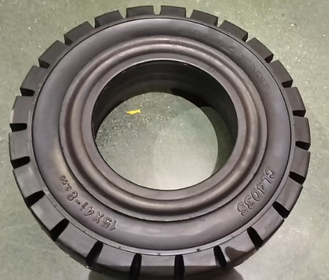 Pneumatici antiforatura resistenti 125/75-8 con sistema rapido Pneumatici pieni per carrelli elevatori