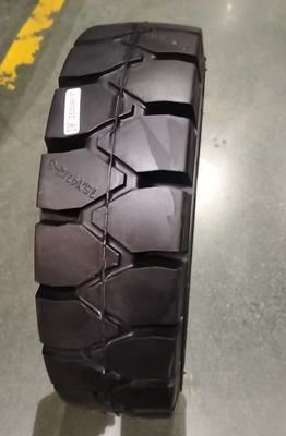 Pneumatici antiforatura resistenti 125/75-8 con sistema rapido Pneumatici pieni per carrelli elevatori