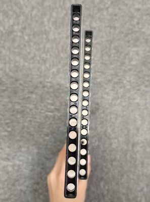 Guanto in fibra di poliestere a 19 fori per guaina tubolare tessuta e non tessuta per batterie al piombo-acido, sacco PT