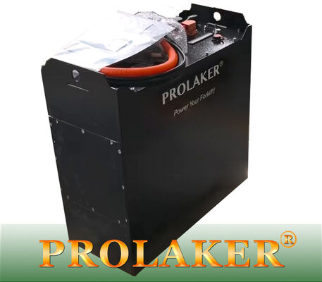 Batteria per carrello elevatore LiFePO4 da 24 V 210 Ah 25,6 V, sostituzione dell'acido al piombo a carica rapida a lunga durata per transpallet elettrico
