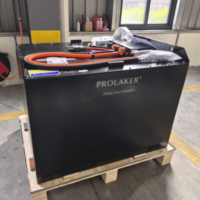 Batteria per carrello elevatore LiFePO4 da 24 V 210 Ah 25,6 V, sostituzione dell'acido al piombo a carica rapida a lunga durata per transpallet elettrico