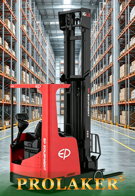 Camion a portata di strada di alta efficienza con batteria agli ioni di litio da 80 V per magazzini a corridoio stretto