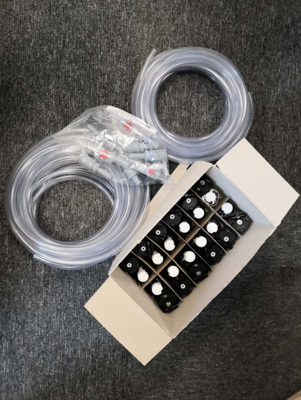Sistema di irrigazione automatico resistente agli acidi di qualità superiore con valvola di riempimento auto-stop per batteria a piombo acido da 48V per carrelli elevatori