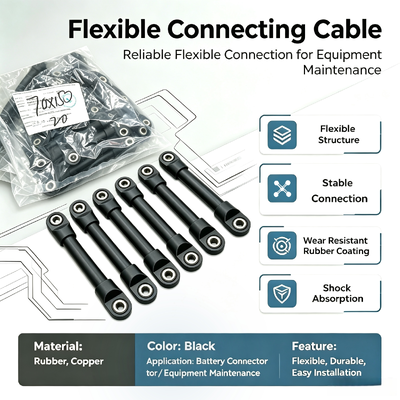 70*150 Cavo Flessibile per Batteria Piombo-Acido per Carrelli Elevatori Durevole e Senza Manutenzione, Cavo di Interconnessione Batteria Antivibrazione, Lunghezza Personalizzata Frotek