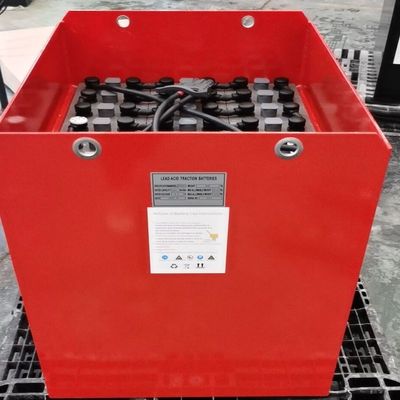 Batteria di trazione per carrelli elevatori LAKER ad alta efficienza 80V 5PZS650 per Heli CPD45-A2 con colore rosso