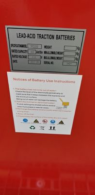 Connessione di saldatura 48v Batteria di trazione 500AH per carrelli elevatori elettrici Heli CQD20