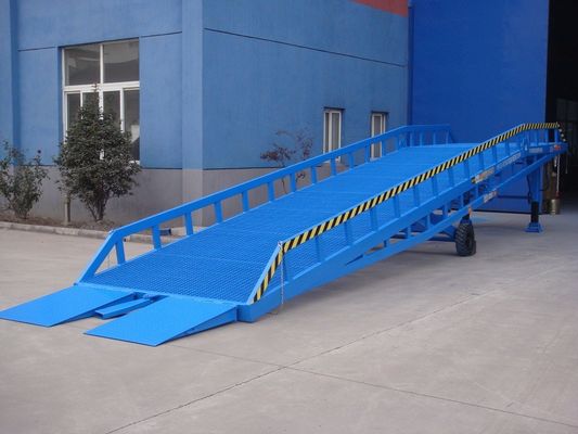 DCQY10-0.5 10 Ton Mobile Hydraulic Ramp, Rampa di carico portatile personalizzabile