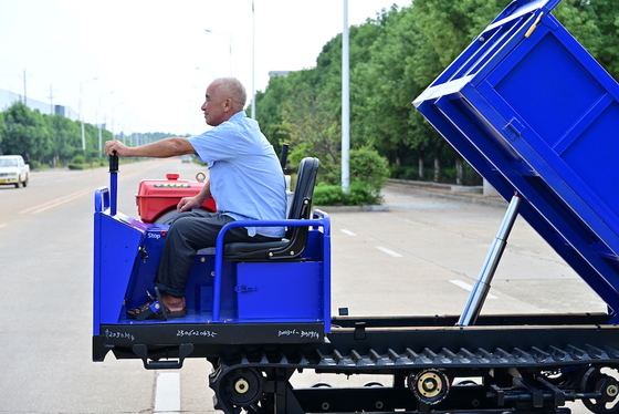 3000kg 20,1kw / 2600r/min Potenza del motore GF3000 Tracked Dumper Macchinari di raccolta di duriano ad alta efficienza