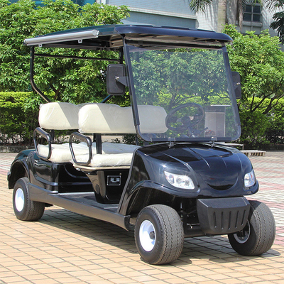 Fast Ship Portable Lightweight Quick Open Foldable Golf Push Cart 4 posti Mini Golf Carts Trolley per esterni