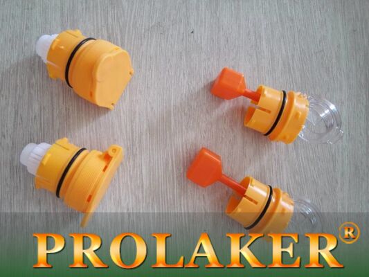 Spina dello sfiato della batteria della trazione del carrello elevatore, lunghezza 76mm del galleggiante del tappo del serbatoio della batteria