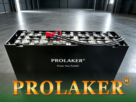 Batteria di trazione PROLAKER 48V 5VBS500 Batteria al piombo-acido a bassa manutenzione da 1500 cicli per carrello elevatore