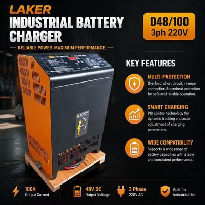 Caricabatteria al piombo-acido CZB5C D48/80 ad alte prestazioni per batteria da 48 V