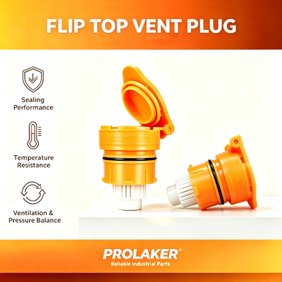 Fabbrica all'ingrosso Cappuccio di scarico Flip Top ad alte prestazioni, cappuccio di scarico a tenuta di fiamma a tenuta di tenuta serrata Reutilizzabile Cappuccio di riempimento della batteria Accessoio per modelli di batteria a carrello elevatore multiplo