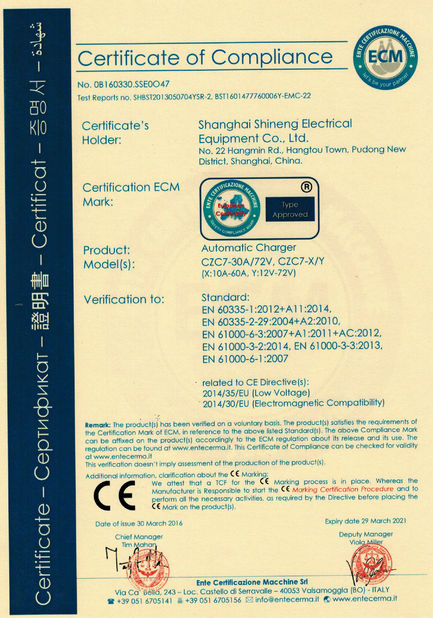Porcellana LAKER AUTOPARTS CO.,LIMITED Certificazioni